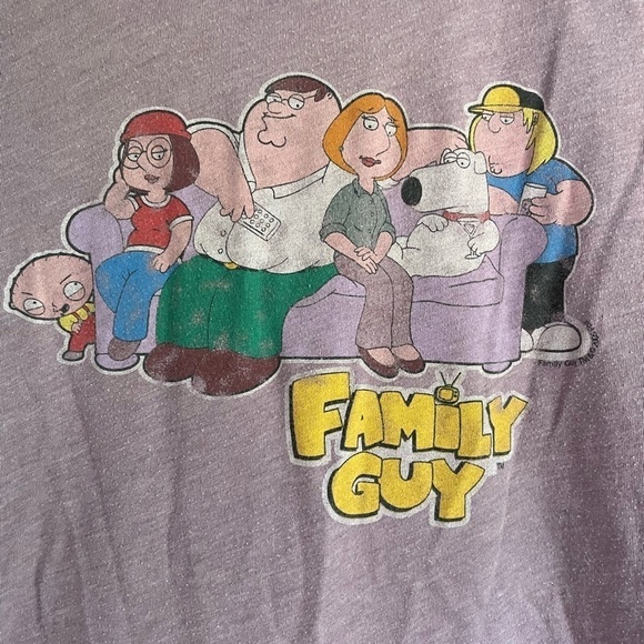 Y2K 3 baby tee bundle hello kitty, family guy, ninja. - Picture 11 of 16